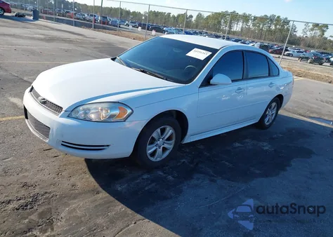 2013 Chevrolet Impala Ls from USA, damaged, VIN 2G1WF5E32D1125982